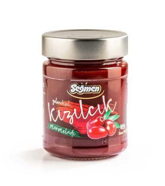 Seğmen Kızılcık Marmelatı 370 Gr Seğmen Kızılcık Marmelatı 370 Gr
