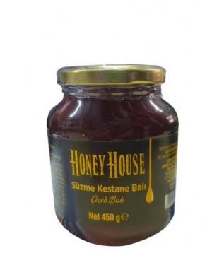 Honey House Süzme Kestane Balı 450 Gr Honey House Süzme Kestane Balı 450 Gr