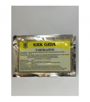 Krk Gıda Boyası Sarı(tartrazine) Krk Gıda Boyası Sarı(tartrazine)