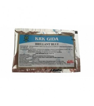 Krk Gıda Boyası Mavi(brıllant Blue)e133 Krk Gıda Boyası Mavi(brıllant Blue)e133
