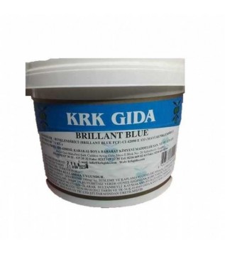 Dökme Gıda Boyası Mavi E133 Brillant Blue Dökme Gıda Boyası Mavi E133 Brillant Blue