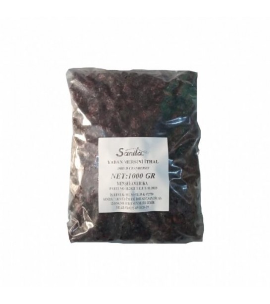 Yaban Mersini İthal Cranberry Bütün Turnayemişi