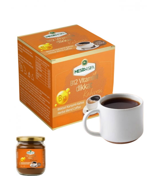 Mesir-i Şifa B12 Vitaminli Bitkisel Karışımlı Kahve 75 Gr