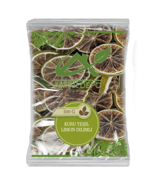 Kuru Yeşil Limon Dilimli 500g Kuru Yeşil Limon Dilimli 500g