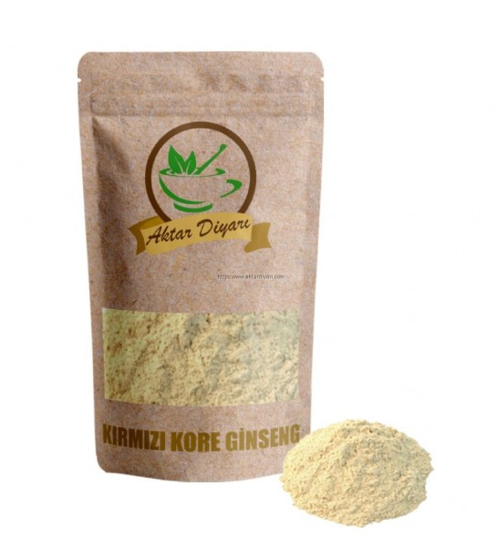 Toz Ginseng % 100 Saf 250 Gr (Günlük Öğütülür)