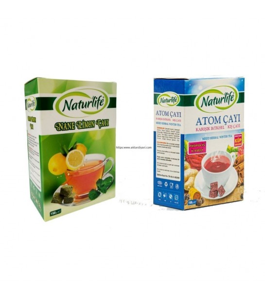 Naturlife Atom ve Nane Limon Çayı 150 gr