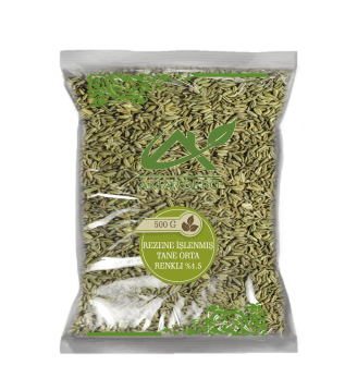 Rezene İşlenmiş Tane Orta Renkli %1.5 500g Rezene İşlenmiş Tane Orta Renkli %1.5 500g