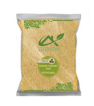 Hardal Tohumu Sarı Öğütülmüş 500g Hardal Tohumu Sarı Öğütülmüş 500g