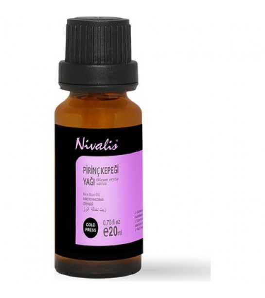 Nival Pirinç Kepeği Yağı 20 Ml