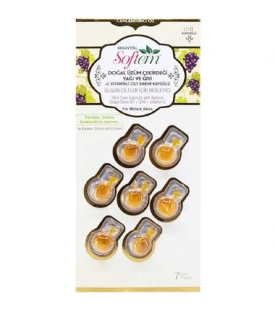 Sft Cilt Kapsül üzüm E Vitamin