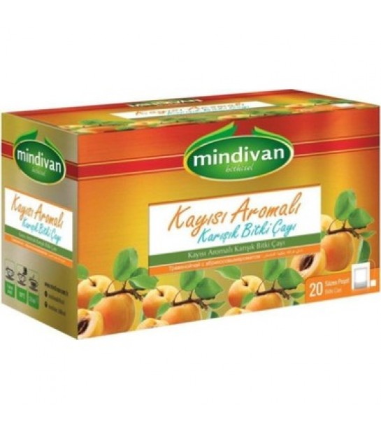 Mindivan Metalize Kayısı çayı 20'li Mindivan Metalize Kayısı çayı 20'li