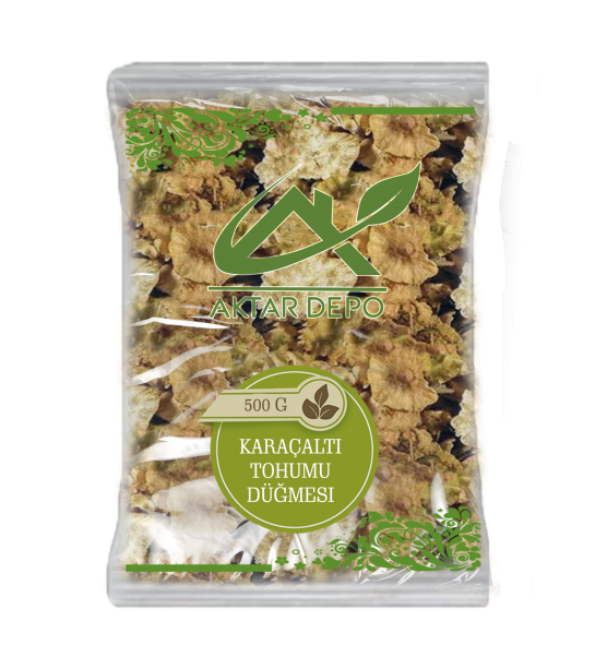 Karaçaltı Tohumu Düğmesi 500gr Karaçaltı Tohumu Düğmesi 500gr