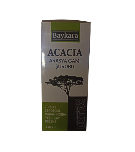 Baykara Akasya Gamı şurubu 350 Gr Baykara Akasya Gamı şurubu 350 Gr