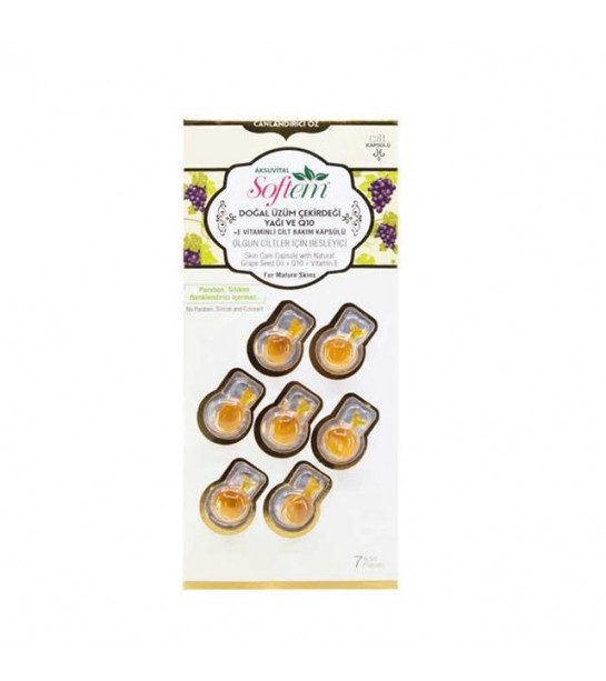 Sft Cilt Kapsül üzüm E Vitamin