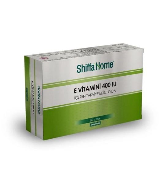 Shf E Vitamini 400ıu 60 Softjell Shf E Vitamini 400ıu 60 Softjell
