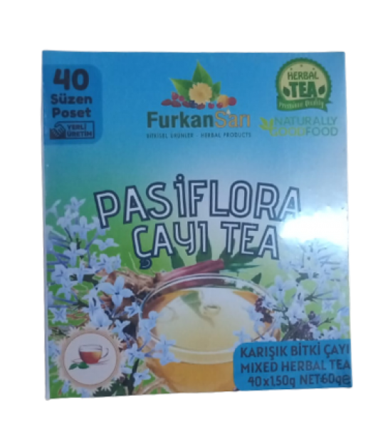 Furkan Sarı Passifloralı çay 40 Lı Furkan Sarı Passifloralı çay 40 Lı