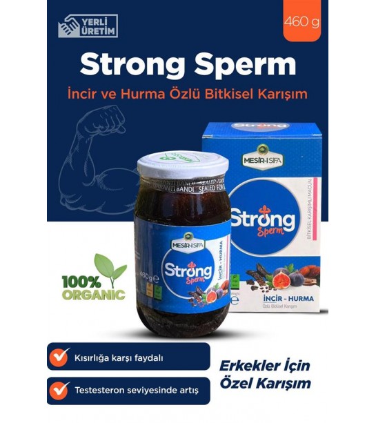 Mesir-i şifa Strongsperm Bitkisel Karışımlı Macun 460 Gr Mesir-i şifa Strongsperm Bitkisel Karışımlı Macun 460 Gr