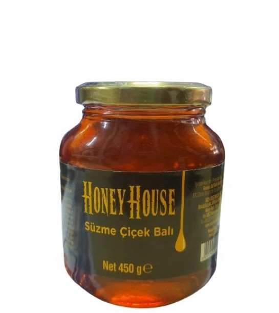 Honey House Süzme çiçek Balı 450 Gr Honey House Süzme çiçek Balı 450 Gr