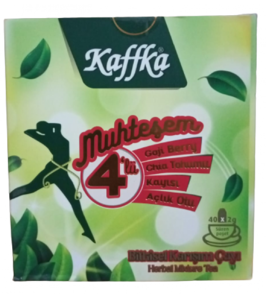 Kaffka Muhteşem Dörtlü çay 40 Lı