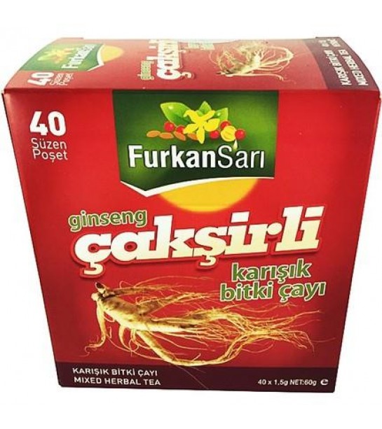 Furkan Sarı Ginseng çayı 40 Lı
