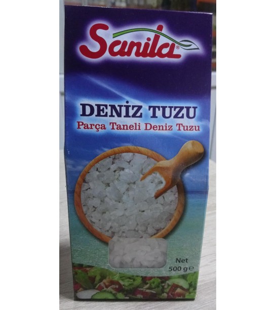 Sanita Deniz Tuzu 500 Gr Sanita Deniz Tuzu 500 Gr