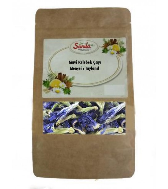 Sanita Mavi Kelebek çayı 25 Gr Sanita Mavi Kelebek çayı 25 Gr