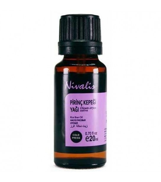Nival Pirinç Kepeği Yağı 20 Ml