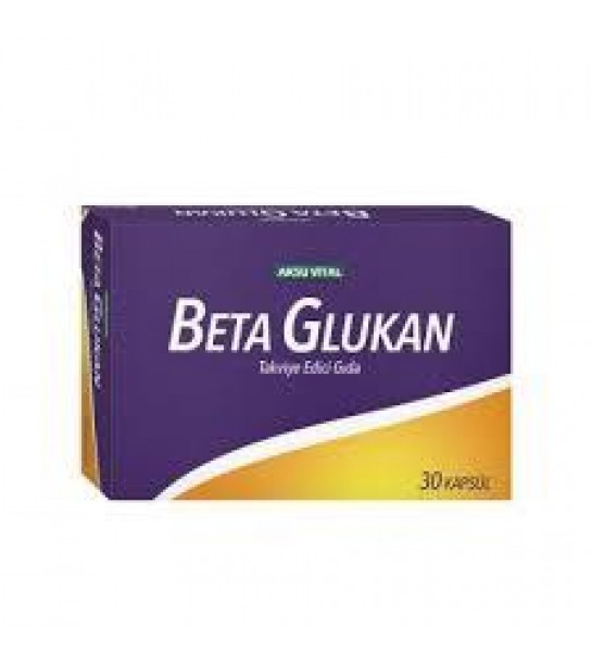 Aks Beta Glukan Kapsül 30 Lu Aks Beta Glukan Kapsül 30 Lu