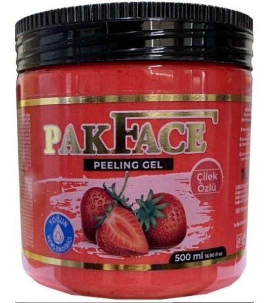 Pakface Peeling çilek özlü 500 Ml Pakface Peeling çilek özlü 500 Ml